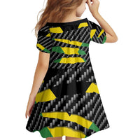 Jamaica Beast Family Matching Long Sleeve Bodycon Dress and Hawaiian Shirt Ripped Flag Graphic - Wonder Print Shop