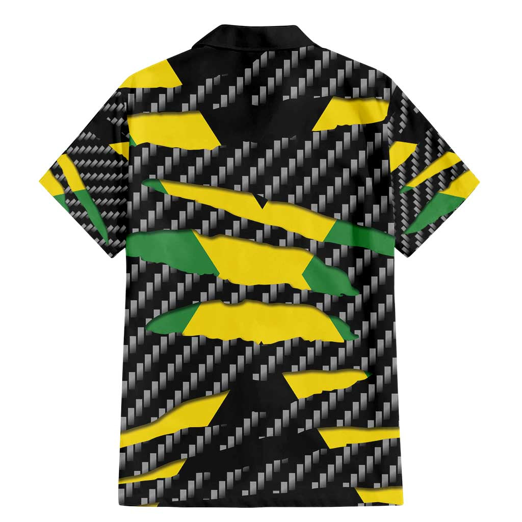 Jamaica Beast Family Matching Mermaid Dress and Hawaiian Shirt Ripped Flag Graphic - Wonder Print Shop