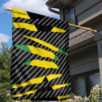 Jamaica Beast Garden Flag Ripped Flag Graphic - Wonder Print Shop