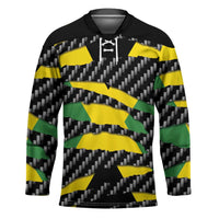 Jamaica Beast Hockey Jersey Ripped Flag Graphic - Wonder Print Shop