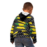 Jamaica Beast Kid Hoodie Ripped Flag Graphic - Wonder Print Shop