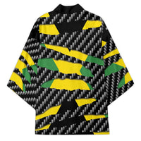 Jamaica Beast Kimono Ripped Flag Graphic - Wonder Print Shop