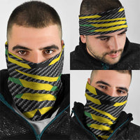 Jamaica Beast Neck Gaiter Ripped Flag Graphic - Wonder Print Shop