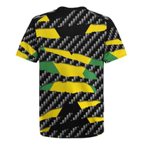 Jamaica Beast Rugby Jersey Ripped Flag Graphic - Wonder Print Shop