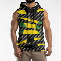 Jamaica Beast Sleeveless Hoodie Ripped Flag Graphic - Wonder Print Shop
