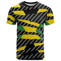 Jamaica Beast T Shirt Ripped Flag Graphic - Wonder Print Shop