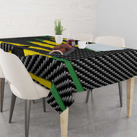Jamaica Beast Tablecloth Ripped Flag Graphic - Wonder Print Shop