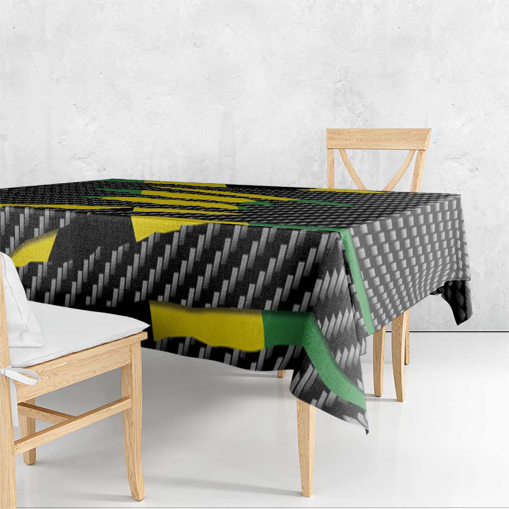 Jamaica Beast Tablecloth Ripped Flag Graphic - Wonder Print Shop