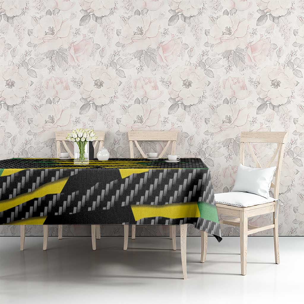 Jamaica Beast Tablecloth Ripped Flag Graphic - Wonder Print Shop