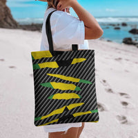 Jamaica Beast Tote Bag Ripped Flag Graphic - Wonder Print Shop