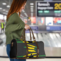 Jamaica Beast Travel Bag Ripped Flag Graphic - Wonder Print Shop