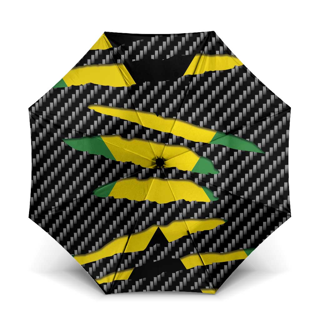 Jamaica Beast Umbrella Ripped Flag Graphic - Wonder Print Shop