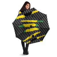Jamaica Beast Umbrella Ripped Flag Graphic - Wonder Print Shop