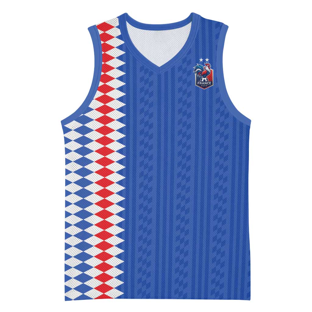 Custom World Football 2026 France Basketball Jersey Les Bleus Road To Champions - Wonder Print Shop