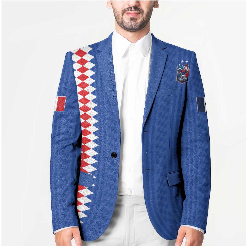 Custom World Football 2026 France Blazer Les Bleus Road To Champions - Wonder Print Shop