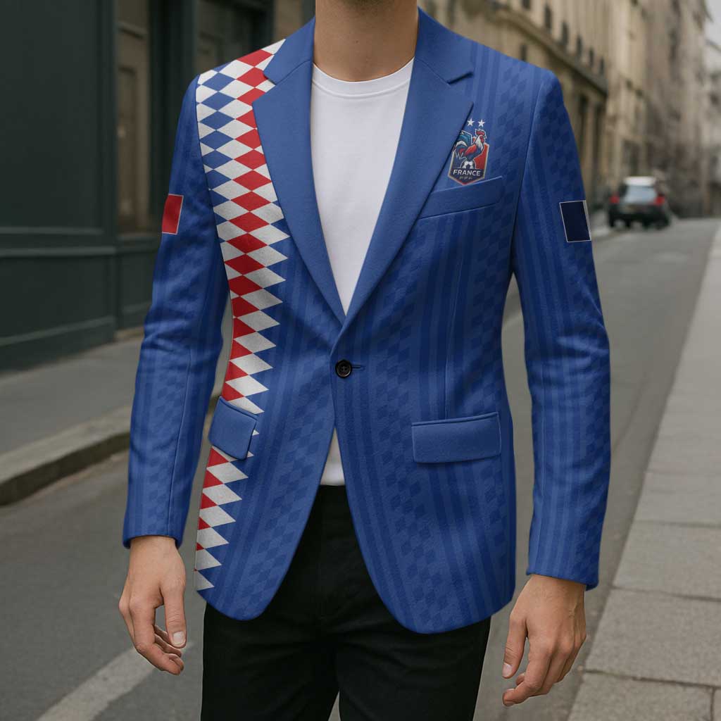 Custom World Football 2026 France Blazer Les Bleus Road To Champions - Wonder Print Shop