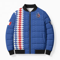 Custom World Football 2026 France Bomber Puffer Jacket Les Bleus Road To Champions - Wonder Print Shop
