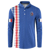Custom World Football 2026 France Button Sweatshirt Les Bleus Road To Champions - Wonder Print Shop