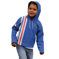 Custom World Football 2026 France Kid Hoodie Les Bleus Road To Champions - Wonder Print Shop