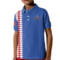Custom World Football 2026 France Kid Polo Shirt Les Bleus Road To Champions - Wonder Print Shop