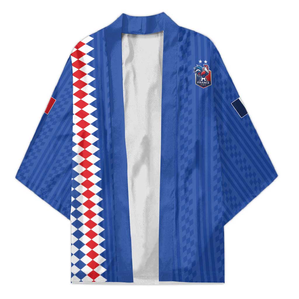 Custom World Football 2026 France Kimono Les Bleus Road To Champions - Wonder Print Shop
