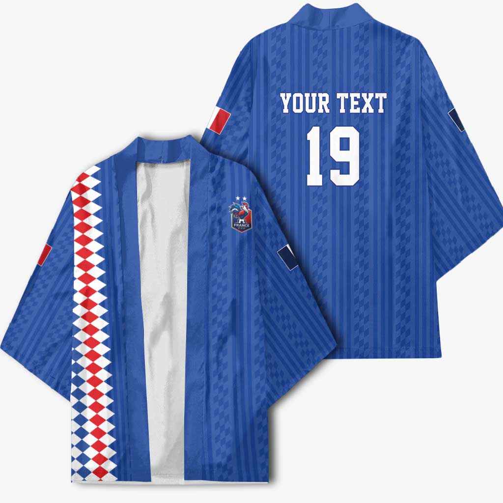 Custom World Football 2026 France Kimono Les Bleus Road To Champions - Wonder Print Shop