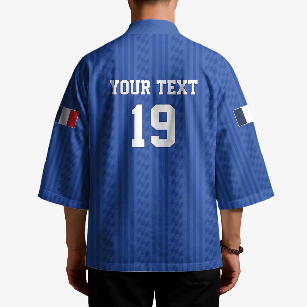 Custom World Football 2026 France Kimono Les Bleus Road To Champions - Wonder Print Shop