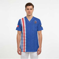 Custom World Football 2026 France Scrub Top Les Bleus Road To Champions - Wonder Print Shop
