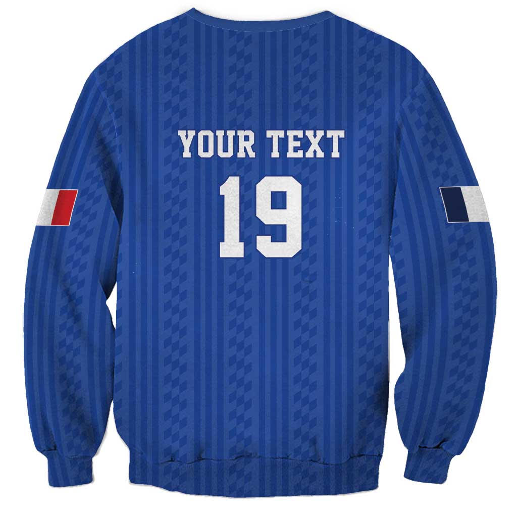 Custom World Football 2026 France Sweatshirt Les Bleus Road To Champions - Wonder Print Shop