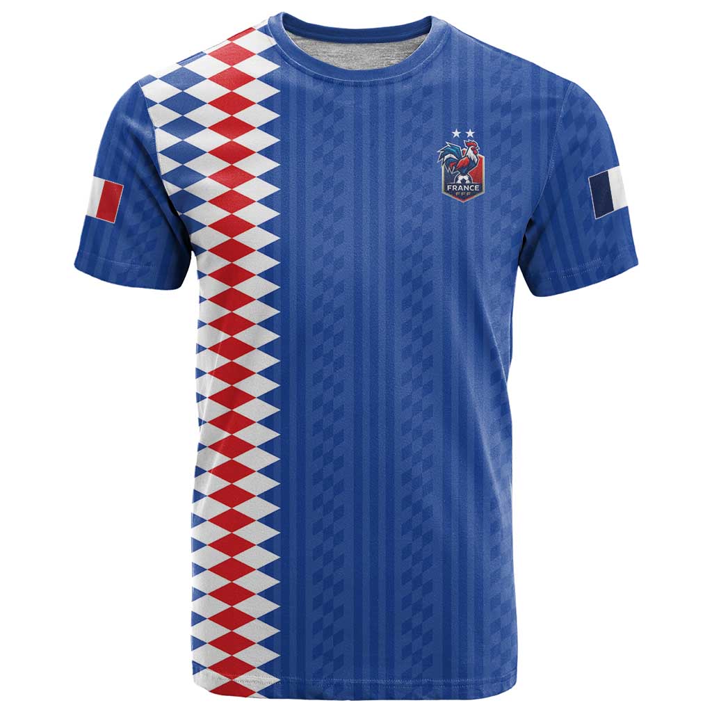 Custom World Football 2026 France T Shirt Les Bleus Road To Champions - Wonder Print Shop