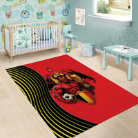 World Football 2026 Belgium Area Rug Red Devils Go Champions - Wonder Print Shop
