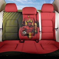 World Football 2026 Belgium Back Car Seat Cover Red Devils Go Champions - Wonder Print Shop