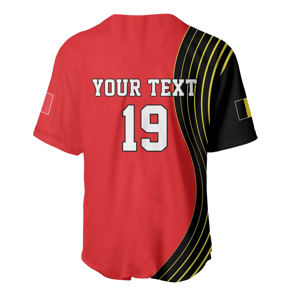 Custom World Football 2026 Belgium Baseball Jersey Red Devils Go Champions - Wonder Print Shop