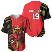 Custom World Football 2026 Belgium Baseball Jersey Red Devils Go Champions - Wonder Print Shop