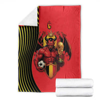 World Football 2026 Belgium Blanket Red Devils Go Champions - Wonder Print Shop