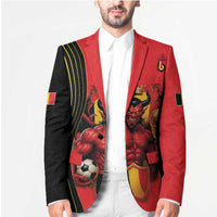 Custom World Football 2026 Belgium Blazer Red Devils Go Champions - Wonder Print Shop
