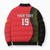Custom World Football 2026 Belgium Bomber Puffer Jacket Red Devils Go Champions - Wonder Print Shop
