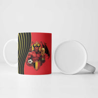 Custom World Football 2026 Belgium Ceramic Mug Red Devils Go Champions - Wonder Print Shop