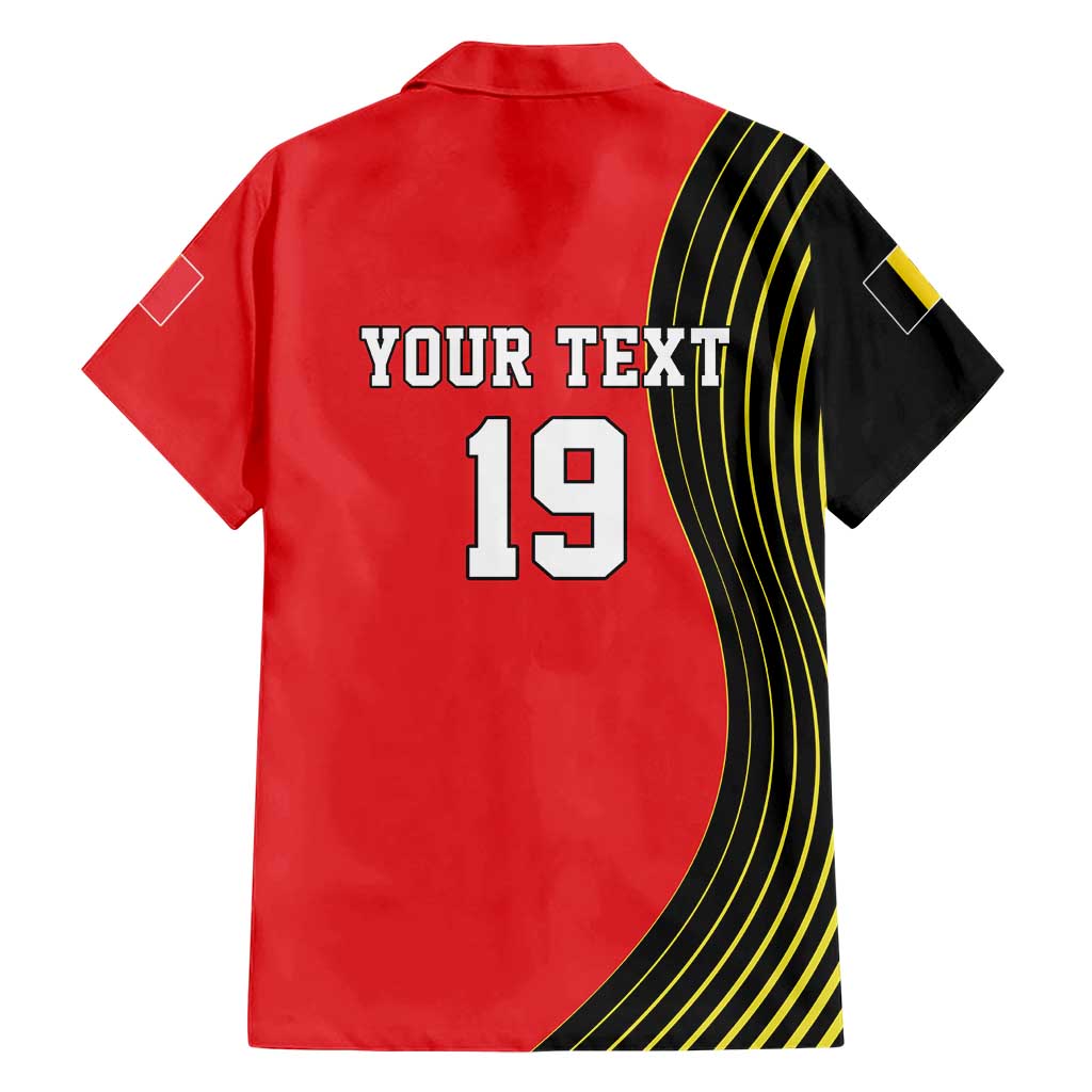 Custom World Football 2026 Belgium Hawaiian Shirt Red Devils Go Champions - Wonder Print Shop