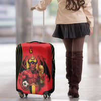 World Football 2026 Belgium Luggage Cover Red Devils Go Champions - Wonder Print Shop