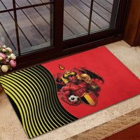 World Football 2026 Belgium Rubber Doormat Red Devils Go Champions - Wonder Print Shop