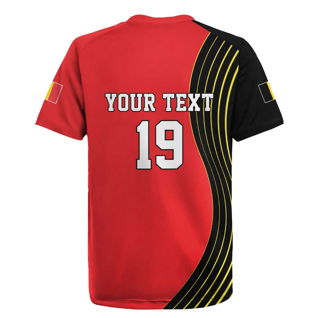 Custom World Football 2026 Belgium Rugby Jersey Red Devils Go Champions - Wonder Print Shop