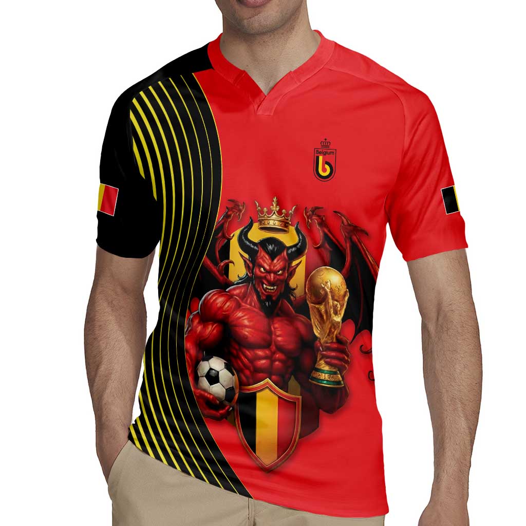 Custom World Football 2026 Belgium Rugby Jersey Red Devils Go Champions - Wonder Print Shop