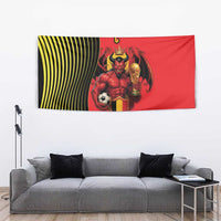 World Football 2026 Belgium Tapestry Red Devils Go Champions - Wonder Print Shop