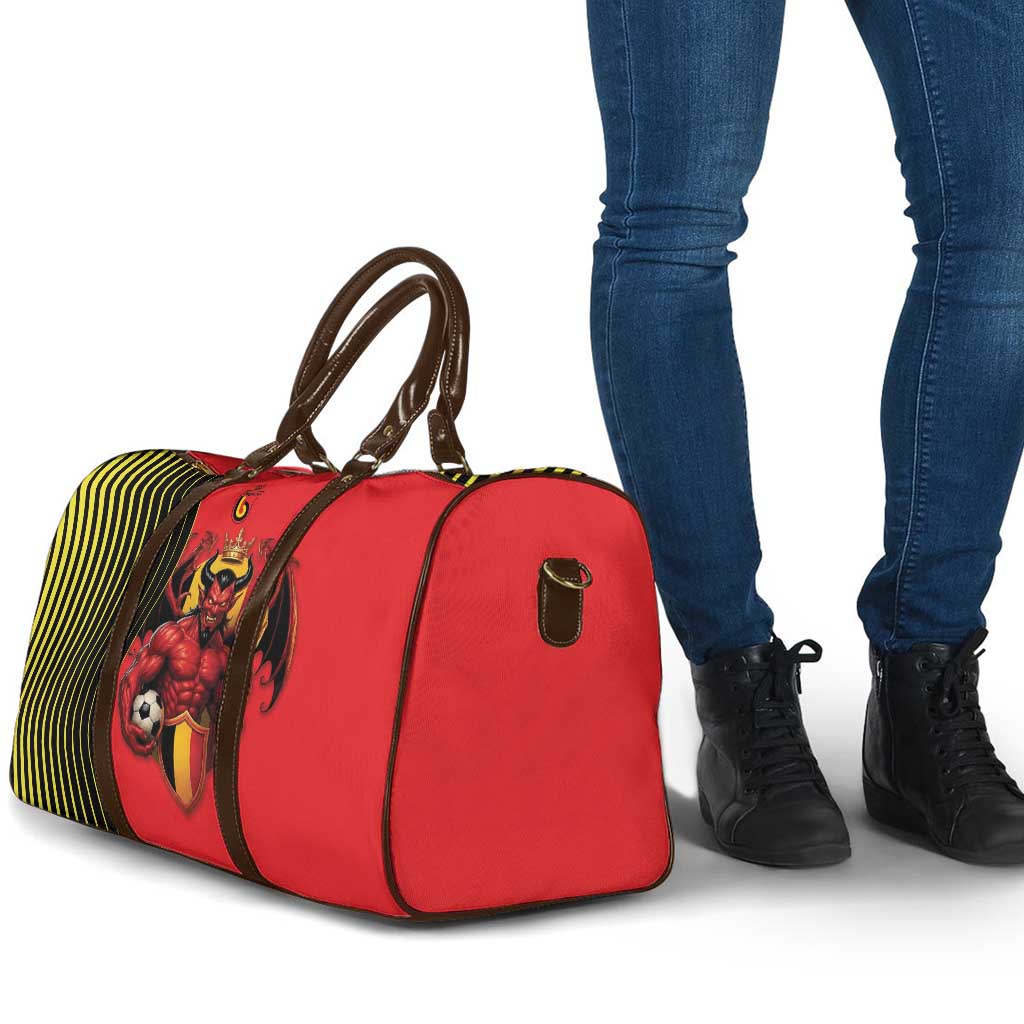 World Football 2026 Belgium Travel Bag Red Devils Go Champions - Wonder Print Shop