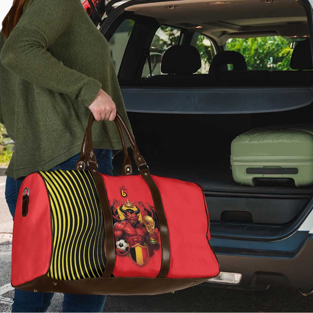World Football 2026 Belgium Travel Bag Red Devils Go Champions - Wonder Print Shop