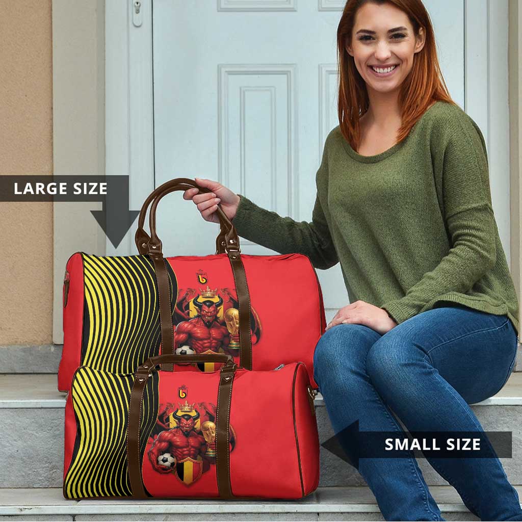 World Football 2026 Belgium Travel Bag Red Devils Go Champions - Wonder Print Shop