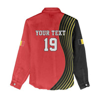Custom World Football 2026 Belgium Women Casual Shirt Red Devils Go Champions - Wonder Print Shop