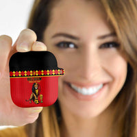 World Football 2026 Belgium AirPods Case Belgian Lion Go Champions - Wonder Print Shop