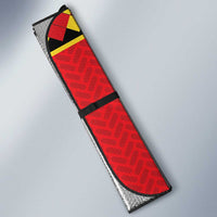 World Football 2026 Belgium Auto Sun Shade Belgian Lion Go Champions - Wonder Print Shop